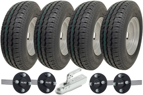 145r10 doppio asse rimorchio - 145r10,