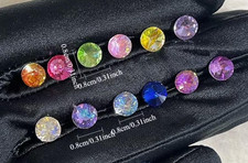 Orecchini perno argento e - argento,