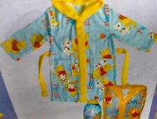 ACCAPPATOIO WINNIE THE POOH CALEFFI CON ZAINETTO E BAGNODOCCIA (TG 10 E TG 8)