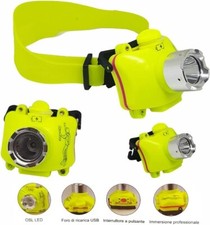 Torcia subacquea frontale