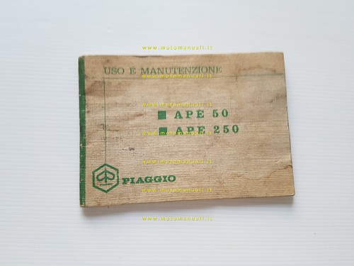 Piaggio ape 250 1970 - 50-250,