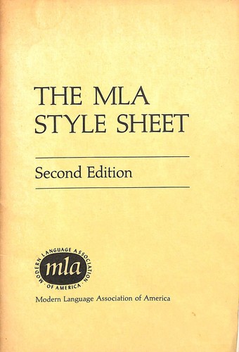 The mla style - the, sheet.