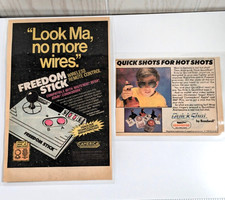 2 annunci controller retrò -