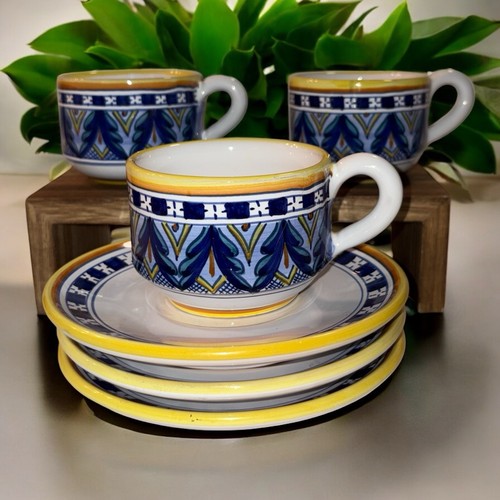 Set tazze piattini in - 3,