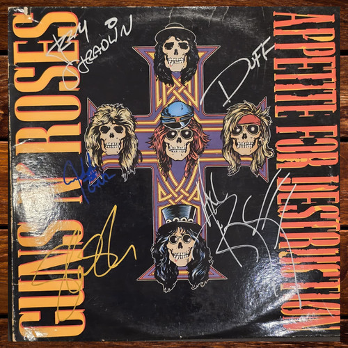 Guns roses signed - roses,