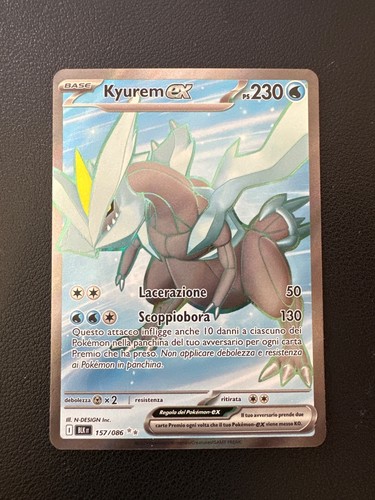 Carta pokemon kyurem - kyurem, ex