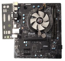 scheda madre MSI H110M ECO + CPU Intel i5-7400 + RAM DDR4 8GB KIT