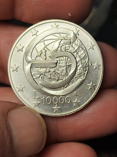 Italia repubblica moneta - italia, 10000