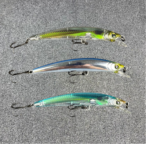 Zuri crystal minnow - crystal, 130mm