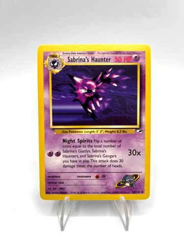 Carta pokemon set gym - carta,