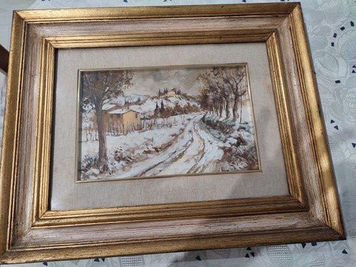 Antico quadro con cornice