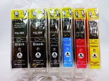 6PK PGI5 BLK CLI8 BK C M Y