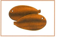 COPPIA LENTI VETRI FRECCE