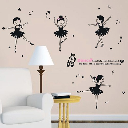 Adesivo murale ballerine