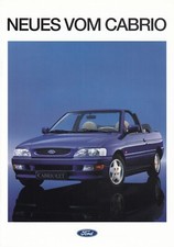 Prospekt Ford Escort Cabrio