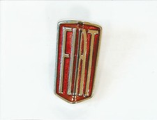 25 replica FREGIO CENTRALE FIAT COFANO TOPOLINO "C" CAR BADGE STEMMA LOGO