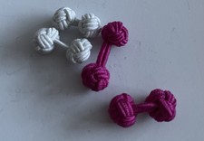 2 paia di gemelli nodo di