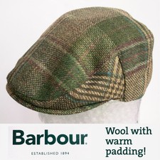BARBOUR Flat Cap taglia:S lana