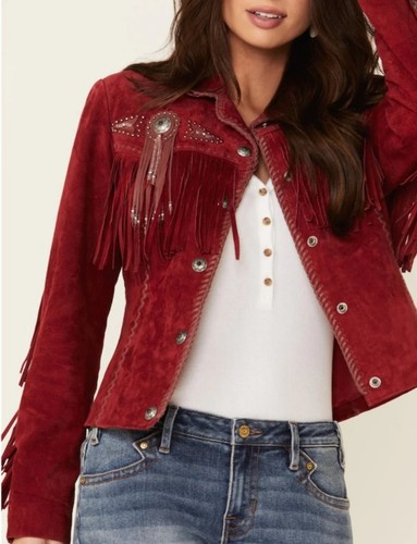 Giacca donna vintage western