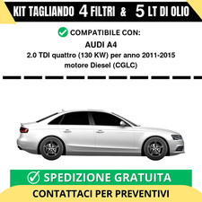 Tagliando per AUDI A4 2.0 TDI