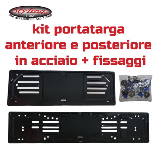 Portatarga auto anteriore - auto,