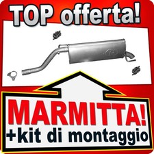 Silenziatore Posteriore per