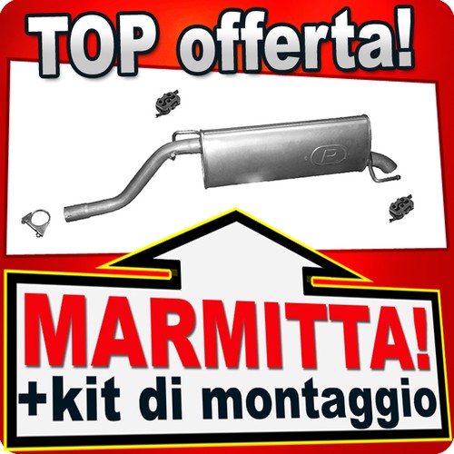 Silenziatore posteriore per - silenziatore,