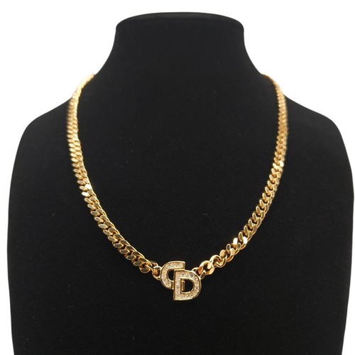 Collana quasi cubana logo - , oro