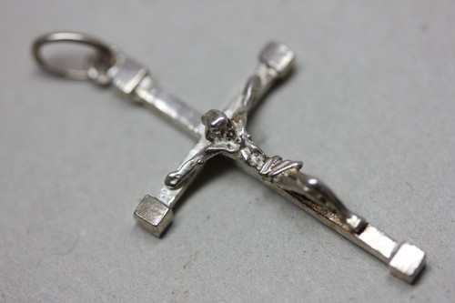 Crocifisso croce argento - crocifisso,