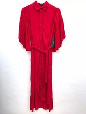 Zara Rosso Increspatura Manica