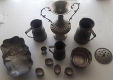 LOTTO 2 - OGGETTI IN PELTRO - VINTAGE