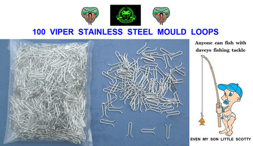 100 anse viper acciaio inox - acciaio,