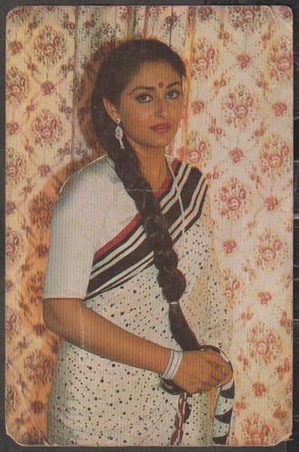 Cartolina fotografica india - cartolina,