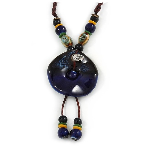 Collana corda seta - corda,