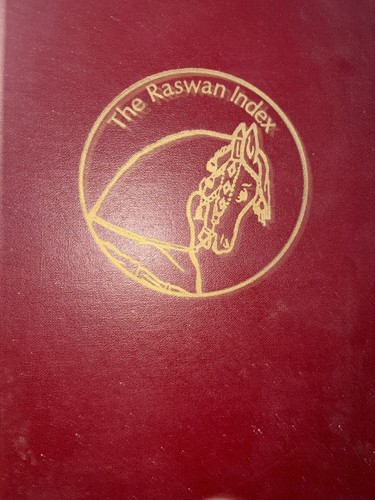 Raswan index vol iii - raswan, i,ii,iii