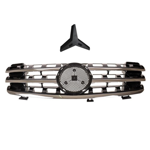 Calandre noir chrome - noir, et