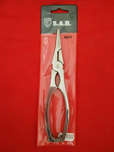 Pinza crostacei acciaio - in,