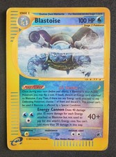 Pokémon - Blastoise - Reverse Holo Rare - 4/165 - Expedition - ENG - Vintage 