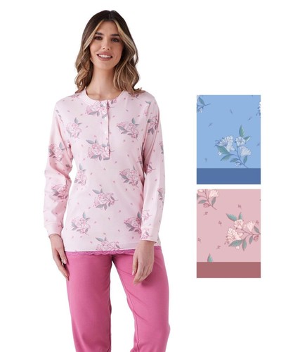 Pigiama donna jersey di - pigiama,
