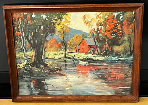 American red barn country - american, farm