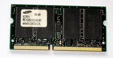 128 MB SO-DIMM 144-pin PC-133