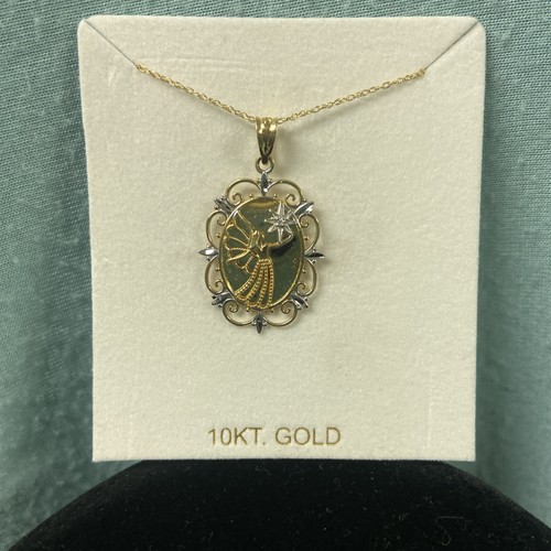 Collana ciondolo angelo
