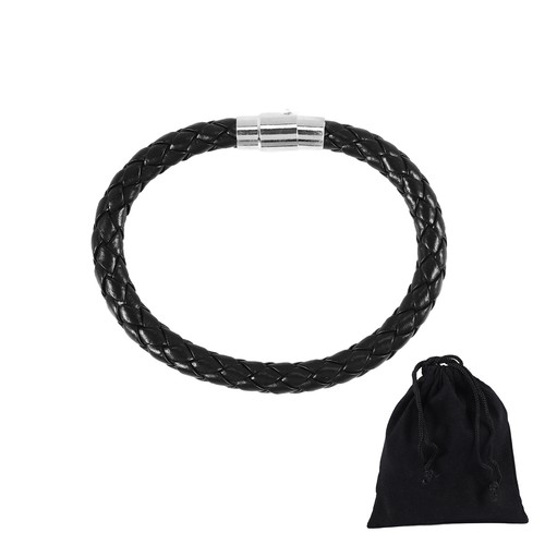 Bracciale pelle in - 2x(bracciale,