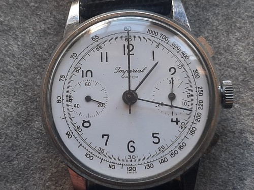 Raro cronografo imperial watch - raro,