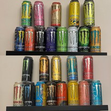Lattine vuote monster alcune - lattine,
