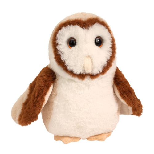 Peluche gufo fienile - gufo,