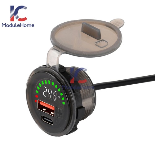 Voltmetro indicatore livello