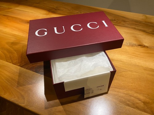 Scatola originale scarpe gucci - scatola,