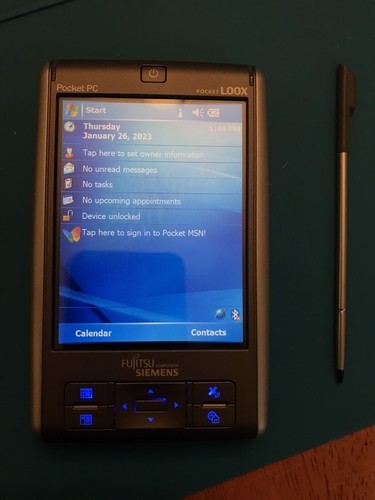 Fujitsu siemens pocket loox - siemens, pc