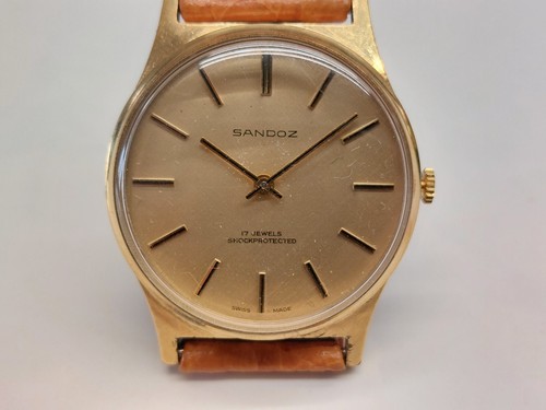 Sandoz orologio vintage uomo